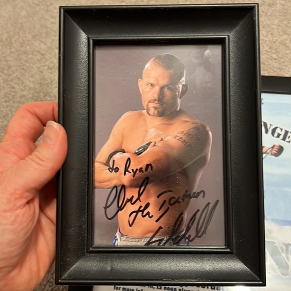 Chuck Liddell | Iceman UCF signed poster 8x10 & photograph 5x7 - Picture 2 of 2
